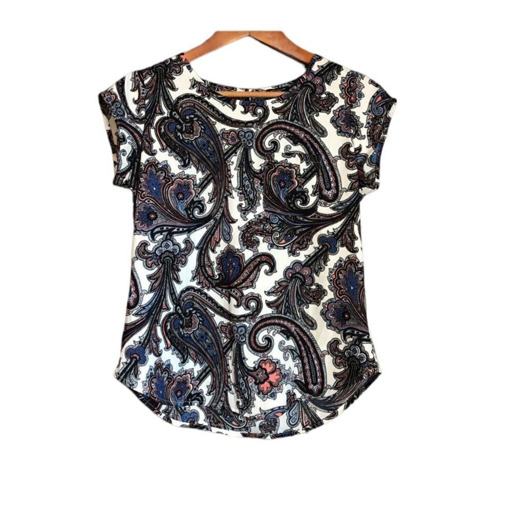 3 for $30! Ann Taylor paisley patterned tee